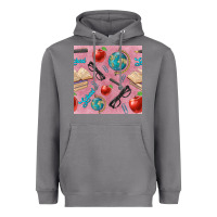 Storm Teacher Seamless Pattern Heavyweight Hoodie - BundleAndBundleShop
