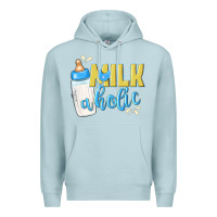 Blue Mist milkaholic boys Premium Hoodie - NancyCooperArtShop