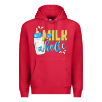 Cardinal milkaholic boys Premium Hoodie - NancyCooperArtShop