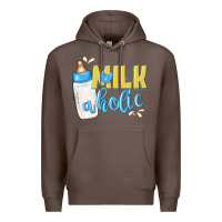 Coffee milkaholic boys Premium Hoodie - NancyCooperArtShop