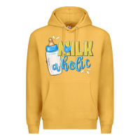 Mustard milkaholic boys Premium Hoodie - NancyCooperArtShop