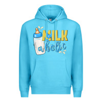Ocean Blue milkaholic boys Premium Hoodie - NancyCooperArtShop