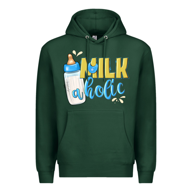 Milkaholic Boys Premium Hoodie by NancyCooperArtShop | Teevron