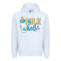 White milkaholic boys Premium Hoodie - NancyCooperArtShop
