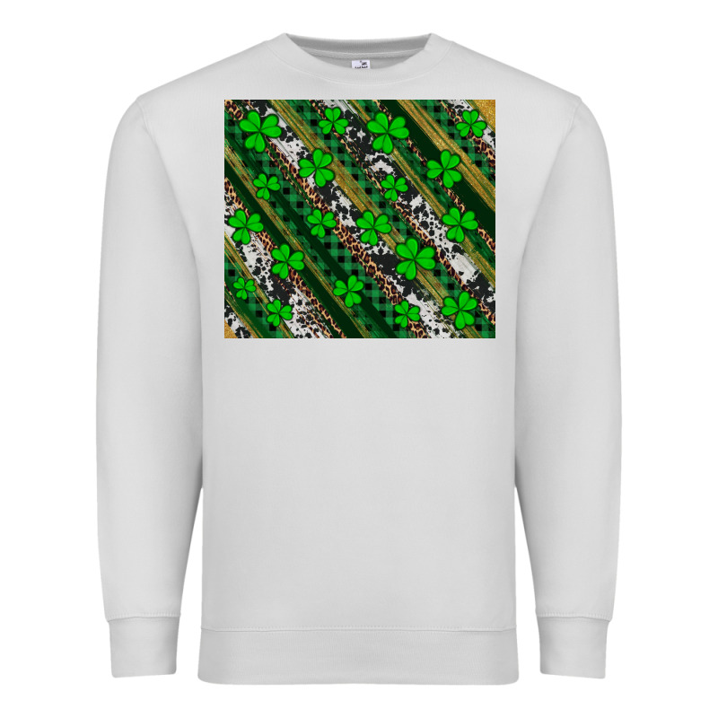 St Patricks Western Brush Strokes Premium Sweatshirt by Artiststas | Teevron