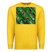 Lemon st patricks western brush strokes Premium Sweatshirt - Artiststas