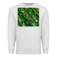 Oatmeal Heather st patricks western brush strokes Premium Sweatshirt - Artiststas