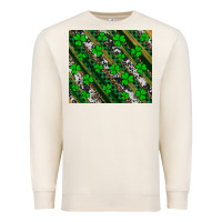 Sandshell st patricks western brush strokes Premium Sweatshirt - Artiststas