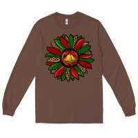 Chestnut christmas sunflower Long Sleeve Tee - RanaPortraitStore