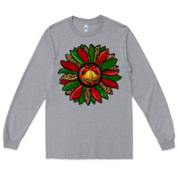 Christmas Sunflower Long Sleeve Tee | Teevron