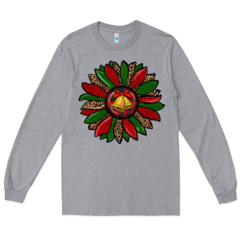Christmas Sunflower Long Sleeve Tee by RanaPortraitStore | Teevron