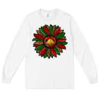 White christmas sunflower Long Sleeve Tee - RanaPortraitStore