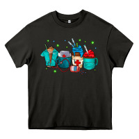 Asphalt nurse drink coffee Heavy Core Tee - CowhideDigitalArt