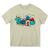 Mossy nurse drink coffee Heavy Core Tee - CowhideDigitalArt