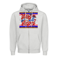 Dove Grey stars and stripes tumbler Zipper Hoodie - HRA Design Shop