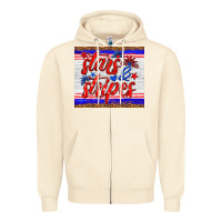 Sandshell stars and stripes tumbler Zipper Hoodie - HRA Design Shop