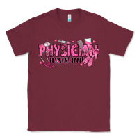 Burgundy breast cancer physician Classic Tee - texasbilliewilder