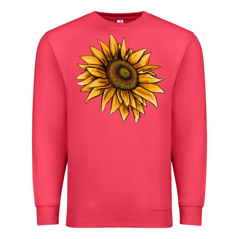 Sunflower Premium Sweatshirt by AdoDesignShop | Teevron