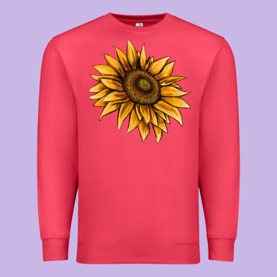 Sunflower Premium Sweatshirt Designed By Adodesignshop