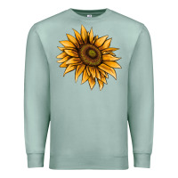 Seafoam sunflower Premium Sweatshirt - AdoDesignShop