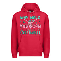 Cardinal why walk then you can cartwheel Premium Hoodie - MaliasSmallBusiness