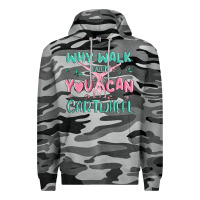 Slate Camo why walk then you can cartwheel Premium Hoodie - MaliasSmallBusiness