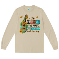 Mushroom the lord is my strength and my song guitar with su Long Sleeve Tee - AdoDesignShop