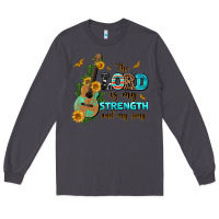 Smoke the lord is my strength and my song guitar with su Long Sleeve Tee - AdoDesignShop