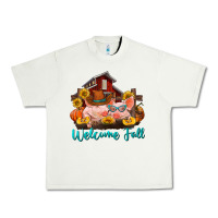 Pistachio Welcome fall pigs Urban Heavy Tee - RanaPortraitStore