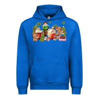 Cobalt gingerbread coffee Urban Hoodie - MaliasSmallBusiness
