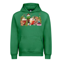 Emerald gingerbread coffee Urban Hoodie - MaliasSmallBusiness