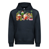 Navy gingerbread coffee Urban Hoodie - MaliasSmallBusiness