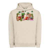 Pigment French Oak gingerbread coffee Urban Hoodie - MaliasSmallBusiness