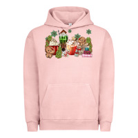 Pigment Salmon gingerbread coffee Urban Hoodie - MaliasSmallBusiness