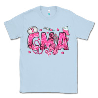 Dusty Blue breast cancer cma Classic Tee - texasbilliewilder