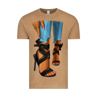 Vintage Camel black heels black fashion girl Vintage Tee - RanaPortraitStore