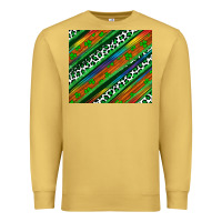 Antique Gold st patricks day leopard rainbow Premium Sweatshirt - Artiststas