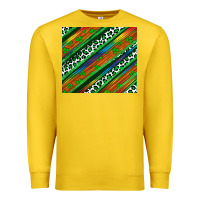 Lemon st patricks day leopard rainbow Premium Sweatshirt - Artiststas