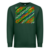 Sports Green st patricks day leopard rainbow Premium Sweatshirt - Artiststas