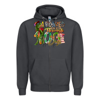 Smoke i roared my way through 100 days Zipper Hoodie - RacoonDesign
