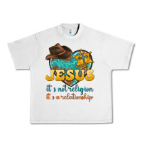 Lunar Rock jesus it s not religion it s a relationship Urban Heavy Tee - texasbilliewilder