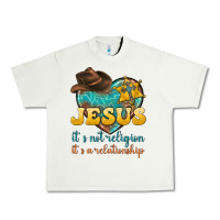 Pistachio jesus it s not religion it s a relationship Urban Heavy Tee - texasbilliewilder