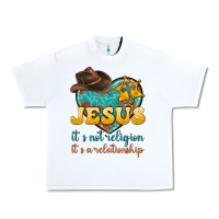 White jesus it s not religion it s a relationship Urban Heavy Tee - texasbilliewilder