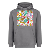 Storm back to school seamless pattern Heavyweight Hoodie - BundleAndBundleShop