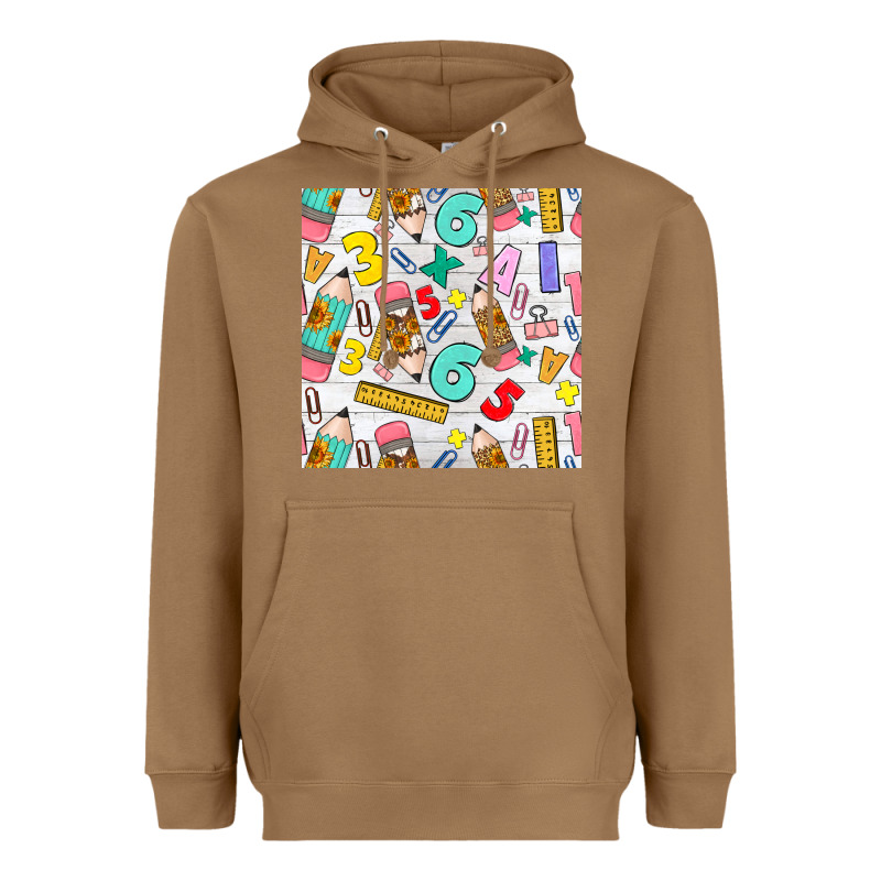 Back To School Seamless Pattern Heavyweight Hoodie by BundleAndBundleShop | Teevron