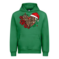 Emerald christmas paw heart Urban Hoodie - MaliasSmallBusiness