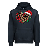 Navy christmas paw heart Urban Hoodie - MaliasSmallBusiness