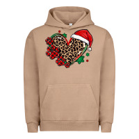 Pigment Burro christmas paw heart Urban Hoodie - MaliasSmallBusiness