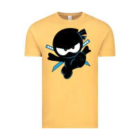 Vintage Mustard ninja kid Vintage Tee - Unal Design