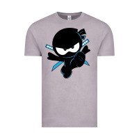 Vintage Zinc ninja kid Vintage Tee - Unal Design
